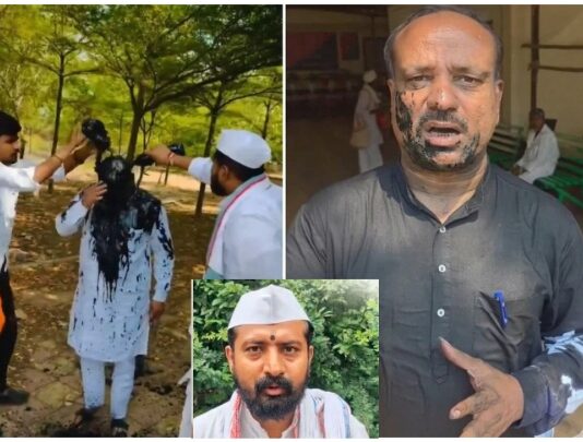 राष्ट्रवादीचे प्रवक्ते विकास लवांडे यांच्यावर शाईफेक;