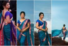 Prajakta Mali Cannes Nauvari Saree Look