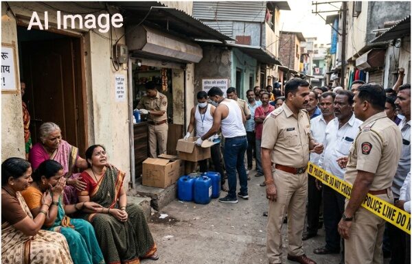 पुणे आणि पिंपरी-चिंचवड हादरले! विषारी दारूमुळे १४ जणांचा मृत्यू; पोलिसांची मोठी कारवाई, ८ जण गजाआड पुणे आणि पिंपरी-चिंचवड हादरले! विषारी दारूमुळे १७ जणांचा मृत्यू; पोलिसांची मोठी कारवाई, ८ जण गजाआड