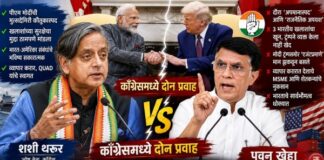 भारत-अमेरिका संबंधांवर काँग्रेसमध्ये दोन तट: शशी थरूर यांचा मोदींच्या भूमिकेला पाठिंबा, तर पवन खेरा यांची कडाडून टीका भारत-अमेरिका संबंध काँग्रेस मतभेद (India-US Relations Congress Differences)