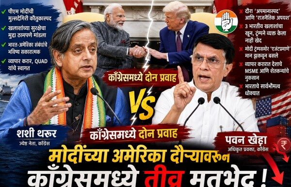 भारत-अमेरिका संबंध काँग्रेस मतभेद (India-US Relations Congress Differences)