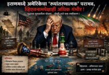 इराणी संघर्ष आणि अमेरिकेचा धोरणात्मक पराभव