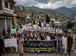 PoK Unrest and Pakistan Oppression