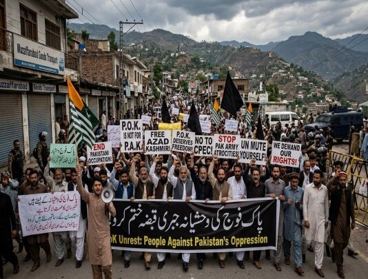 PoK Unrest and Pakistan Oppression