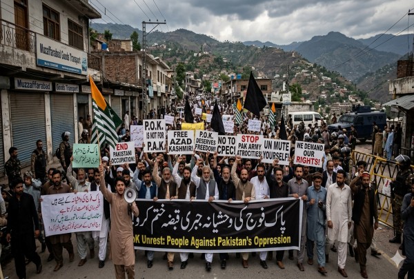 PoK Unrest and Pakistan Oppression PoK Unrest and Pakistan Oppression