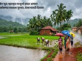 मान्सूनचे महाराष्ट्रात आगमन