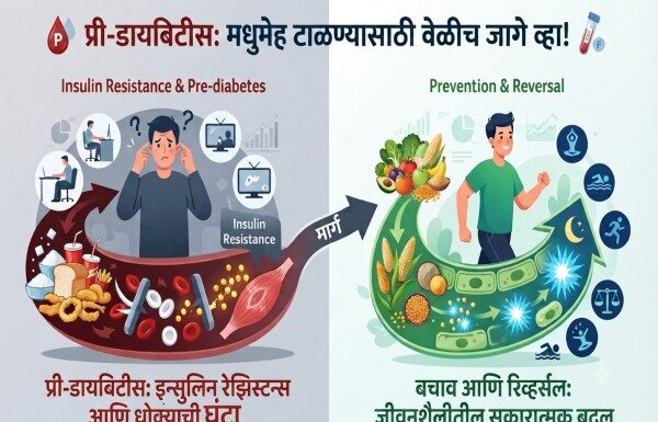 भारतात मधुमेहाचा विस्फोट: १३ ते १५ कोटी नागरिक ‘प्री-डायबिटीस’च्या छायेत; शरीराचा हा ‘अंतिम’ धोक्याचा इशारा ओळखणे का आहे काळाची गरज? प्री-डायबिटीस आणि मधुमेह (Prediabetes and Diabetes)
