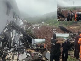 पाटण गावात दरड कोसळून भीषण दुर्घटना; तिकोणे कुटुंबातील तिघांचा मृत्यू