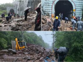 पुणे-मुंबई रेल्वे आणि रस्ते वाहतूक ठप्प