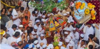 ‘ज्ञानोबा-तुकाराम’च्या जयघोषात आणि वरुणराजाच्या साक्षीने जगद्गुरू संत तुकाराम महाराजांच्या आषाढी वारी पालखीचे पंढरीकडे प्रस्थान!