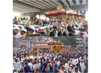संत तुकाराम महाराज आणि संत ज्ञानेश्वर महाराज पालखी सोहळा पुणे