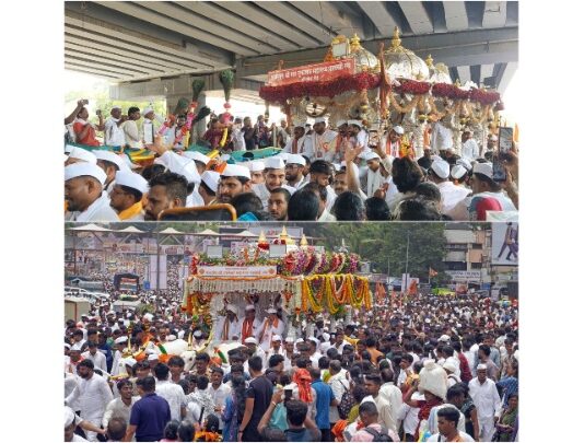 संत तुकाराम महाराज आणि संत ज्ञानेश्वर महाराज पालखी सोहळा पुणे