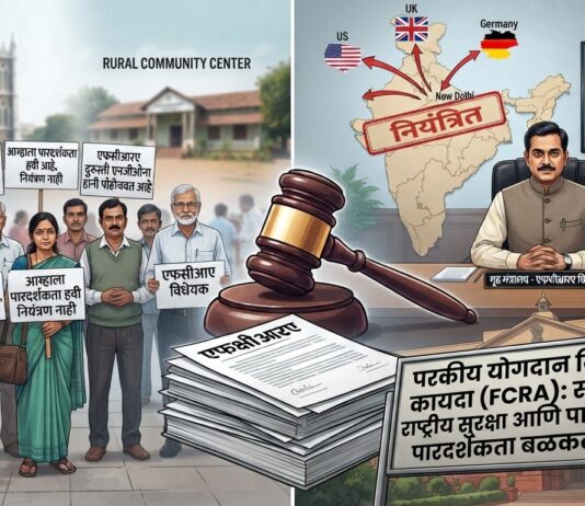 विदेशी निधीवर सरकारी ‘वॉच’: FCRA कायद्याचे बदलते स्वरूप आणि राष्ट्रीय सुरक्षेचा पेच