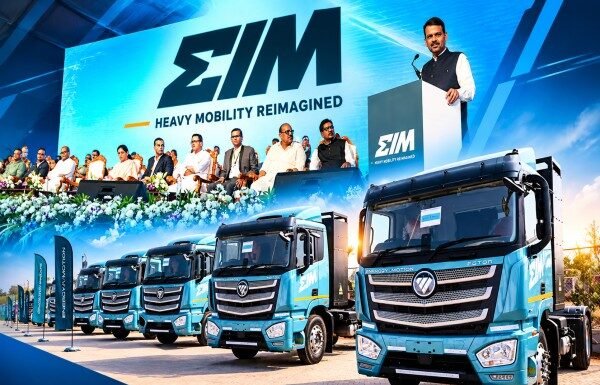 Devendra Fadnavis EV Truck Plant Pune
